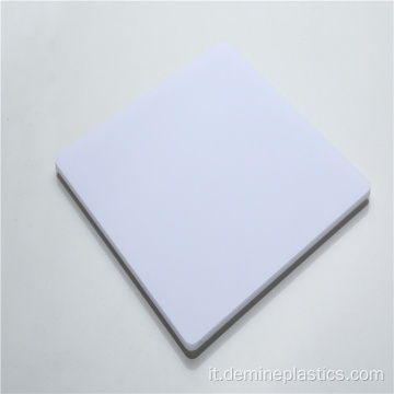 Schermo in policarbonato solido di plastica rigida bianco